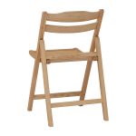 [Pair of 2] LEERA Solid Wood Folding Chair- 2 Colors - Image 6