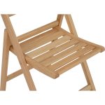 [Pair of 2] LEERA Solid Wood Folding Chair- 2 Colors - Image 5