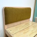 NIMBUS Solid Rubberwood Bed Frame-White Wash - Image 5