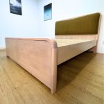 NIMBUS Solid Rubberwood Bed Frame-White Wash - Image 2