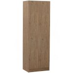 MARIAN 60cm 2 Door Wardrobe-Oak - Image 5