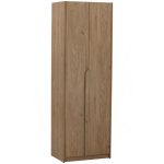 MARIAN 60cm 2 Door Wardrobe-Oak - Image 2