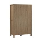 RONDA 110cm 3 Door Wardrobe-Oak - Image 3