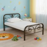 KINTA Super Single Metal Bedframe-Copper - Image 2
