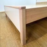 AVIATE Solid Rubberwood Bed Frame-White Wash - Image 3