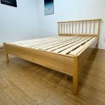 FALCON Solid Ash Wood Bed Frame-Natural - Image 4