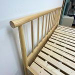FALCON Solid Ash Wood Bed Frame-Natural - Image 7