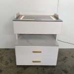 B01 Smart Charging Bedside Table-White - Image 3