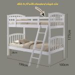 BARBICAN Bunk Bed Double Decker-White - Image 6