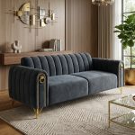 BIANCA 123 Seater Pet Friendly Sofa Set-Grey - Image 2