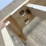 BORA Solid Ash Wood Platform Bed-Natural - Image 6