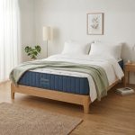 BORA Solid Ash Wood Platform Bed-Natural - Image 3