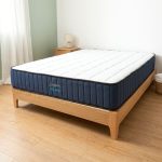 BORA Solid Ash Wood Platform Bed-Natural - Image 2