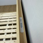 CARDIFF Solid Ash Wood Ambient Light Bed Frame-Natural - Image 9