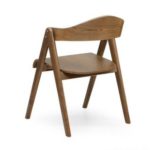 CODEX Bent Wood Arm Dining Chair-Walnut - Image 5