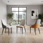 CUBEE Cushion Dining Chair-2 Colors - Image 2