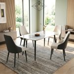 DORREN 4 Seater Sintered Stone Dining Table