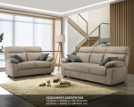 EDSD5496(FX-SSSS)PNT002 2 + 3 Seater Sofa Set - Image 2