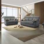 EDSD5496(FX-SSSS)SLT006 2 + 3 Seater Sofa Set with L shape