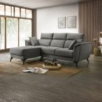 EDSD5510(FX-3LSL)PEB007 3 Seater Sofa Set with L shape