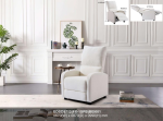 EDSD5712(FX-1SPB)BEI001 1 Seater Sofa with Push Back - Image 2