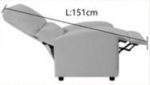 EDSD5712(FX-1SPB)GRY015 1 Seater Sofa with Push Back - Image 4