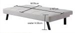 EDSD5715(FX-SBED)BEI001 Sofa Bed-Beige - Image 3