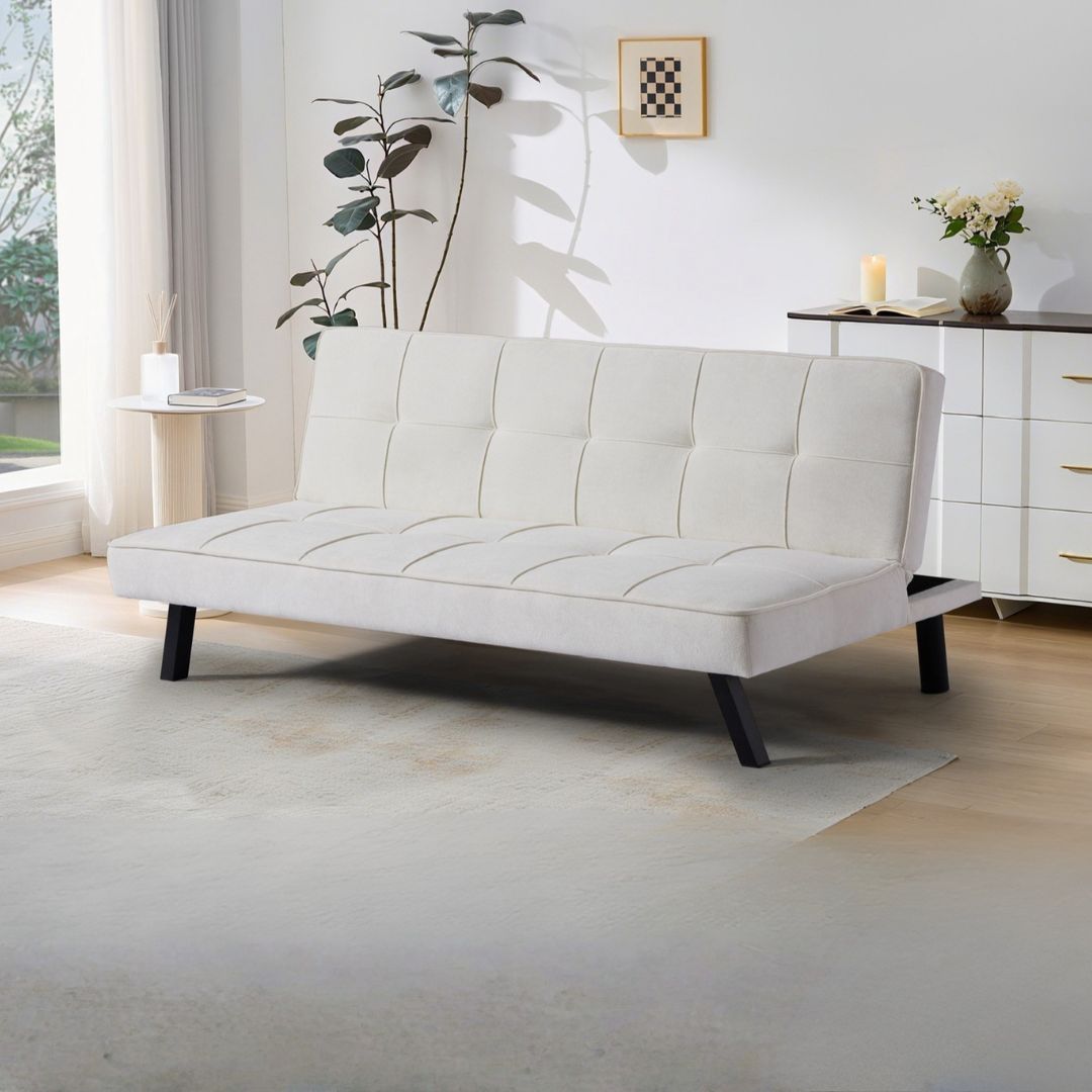 EDSD5715(FX-SBED)BEI001-pf EDSD5715(FX-SBED)BEI001 Sofa Bed-Beige - Image 1