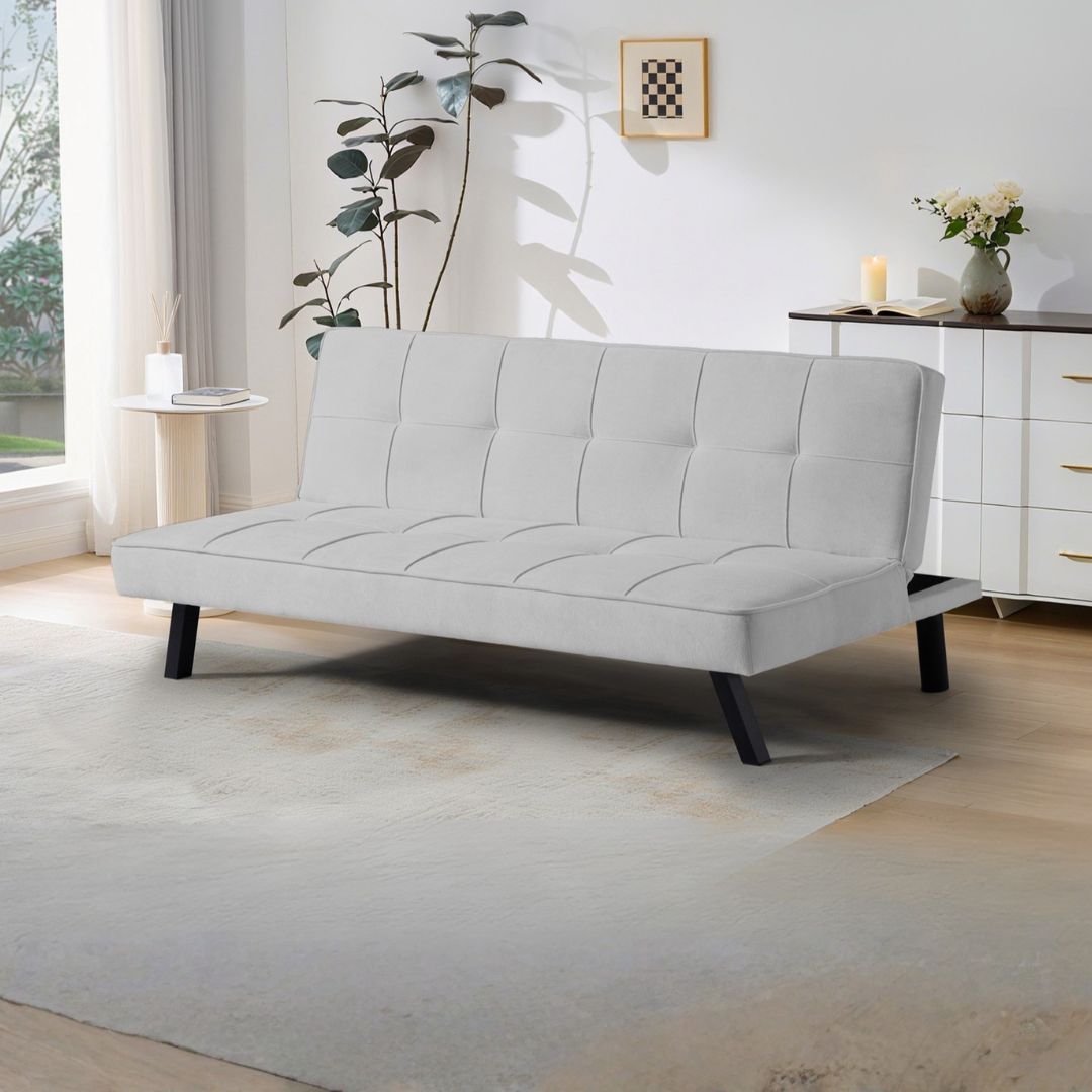 EDSD5715(FX-SBED)GRY015-pf EDSD5715(FX-SBED)GRY015 Sofa Bed-Grey - Image 1