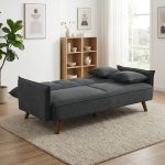FAIRY 3 Seater Sofa Bed-Grey - Image 3