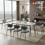 FESTA 8 Seater Sintered Stone Dining Set