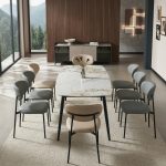 FESTA 8 Seater Sintered Stone Dining Set - Image 2