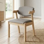 GALLE Wooden Arm Chair-Natural