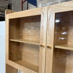GALLE 120cm Wooden Study Desk With Hutch-Natural - Image 8