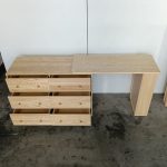 GALLE Solid Ash Wood Extendable Dressing Table-Natural - Image 12