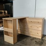 GALLE Solid Ash Wood Extendable Dressing Table-Natural - Image 8