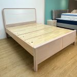 ALTUS Solid Rubberwood Bed Frame-White Wash - Image 4