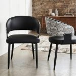 HANCOOK Dining Arm Chair-Black - Image 2