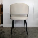 HANCOOK Dining Arm Chair-Cream - Image 8