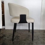 HANCOOK Dining Arm Chair-Cream - Image 7