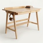 HELSINKI 120cm Full Solid Wood Study Desk-Natural - Image 2