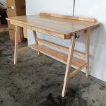 HELSINKI 120cm Full Solid Wood Study Desk-Natural - Image 11