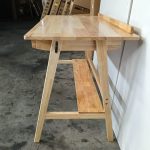 HELSINKI 120cm Full Solid Wood Study Desk-Natural - Image 10