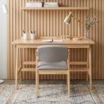 [Package] HELSINKI 2 In 1 120cm Study Desk-Natural - Image 2