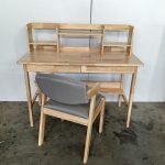 [Package] HELSINKI 2 In 1 120cm Study Desk-Natural - Image 11