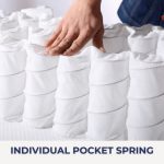 HLH 10 Inch Cooling Fabric Pocket Spring Mattress - Image 10