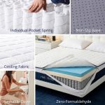 HelloSleep 10 Inch Fully Removable Pocket Spring Mattress - Image 7
