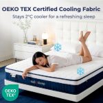 HelloSleep 10 Inch Fully Removable Pocket Spring Mattress - Image 10