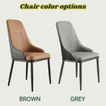 IBIZA 4 Seater Sintered Stone Dining Set-2 Colors - Image 2