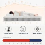 HelloSleep 12 Inch Fully Removable Pocket Spring Mattress - Image 11